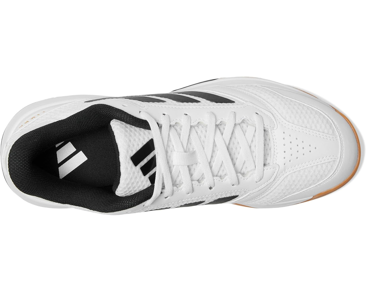 Men's adidas Ligra 8 Volleyball Shoes White/Black/White