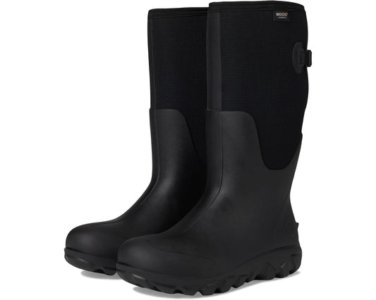 Men's Bogs Classic Seamless Tall Adjustable Calf Black