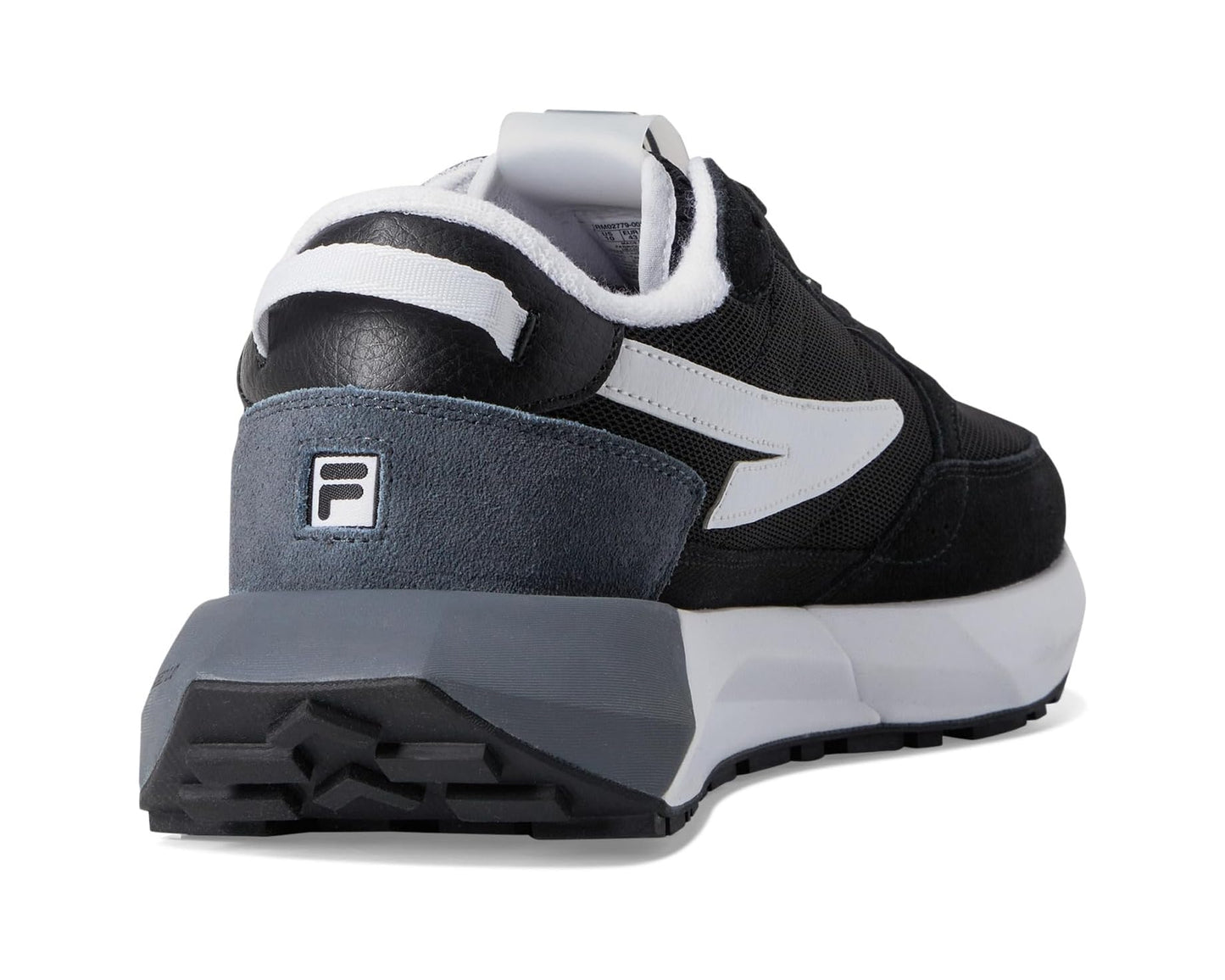 Men's Fila Fila Racer Energized Black/Castlerock/White