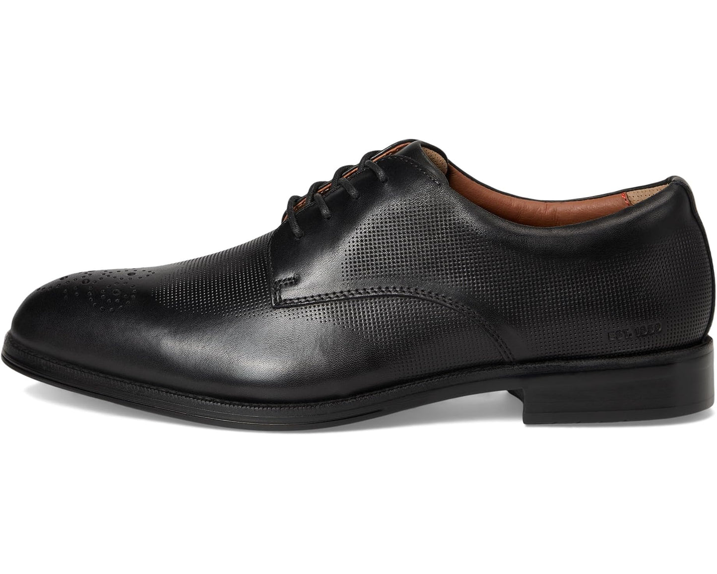 Men's Johnston & Murphy Xc Copley Wingtip Black Waterproof Embossed Full Grain