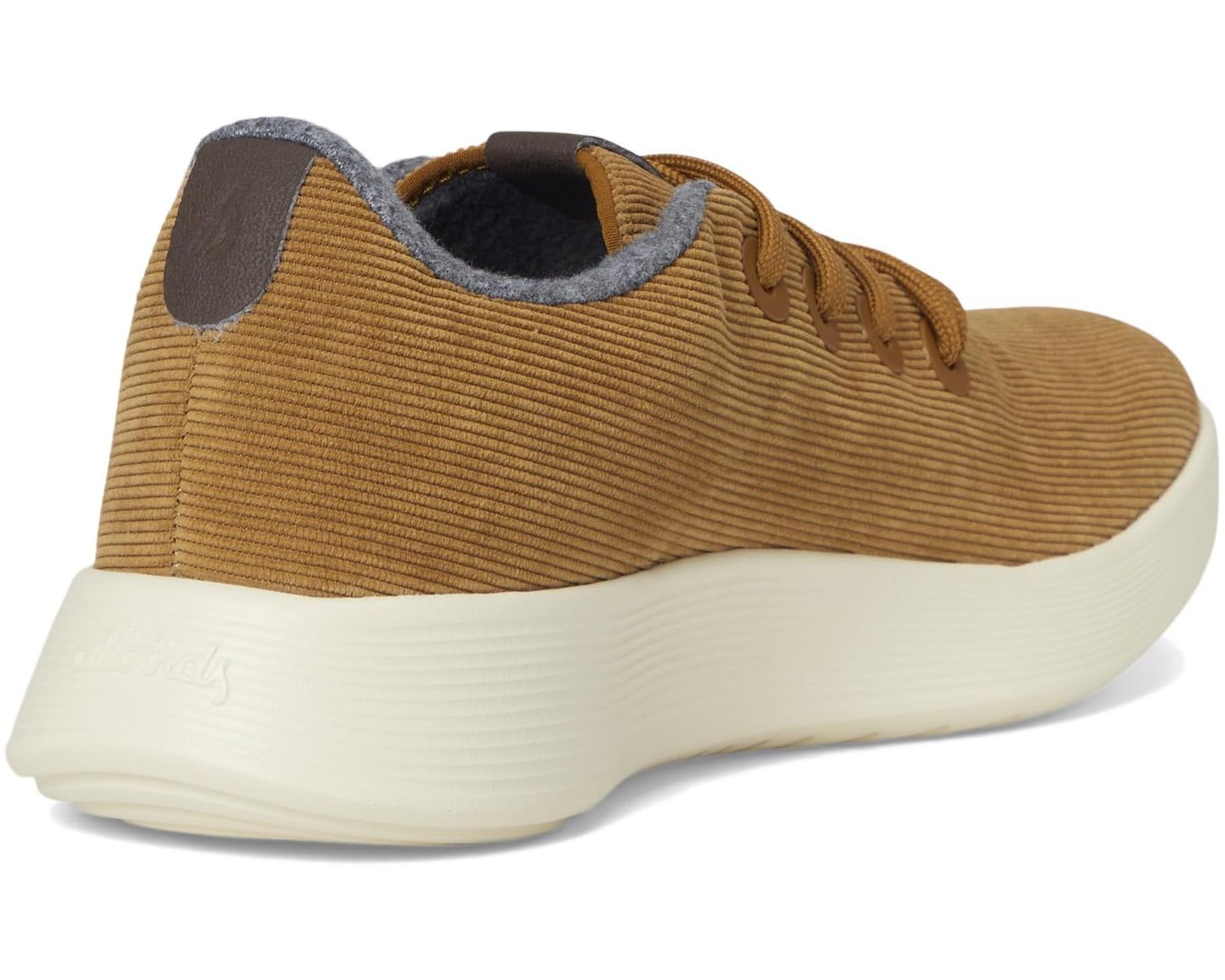 Men's Allbirds Runner NZ Corduroy Dark Tan (stony Cream)