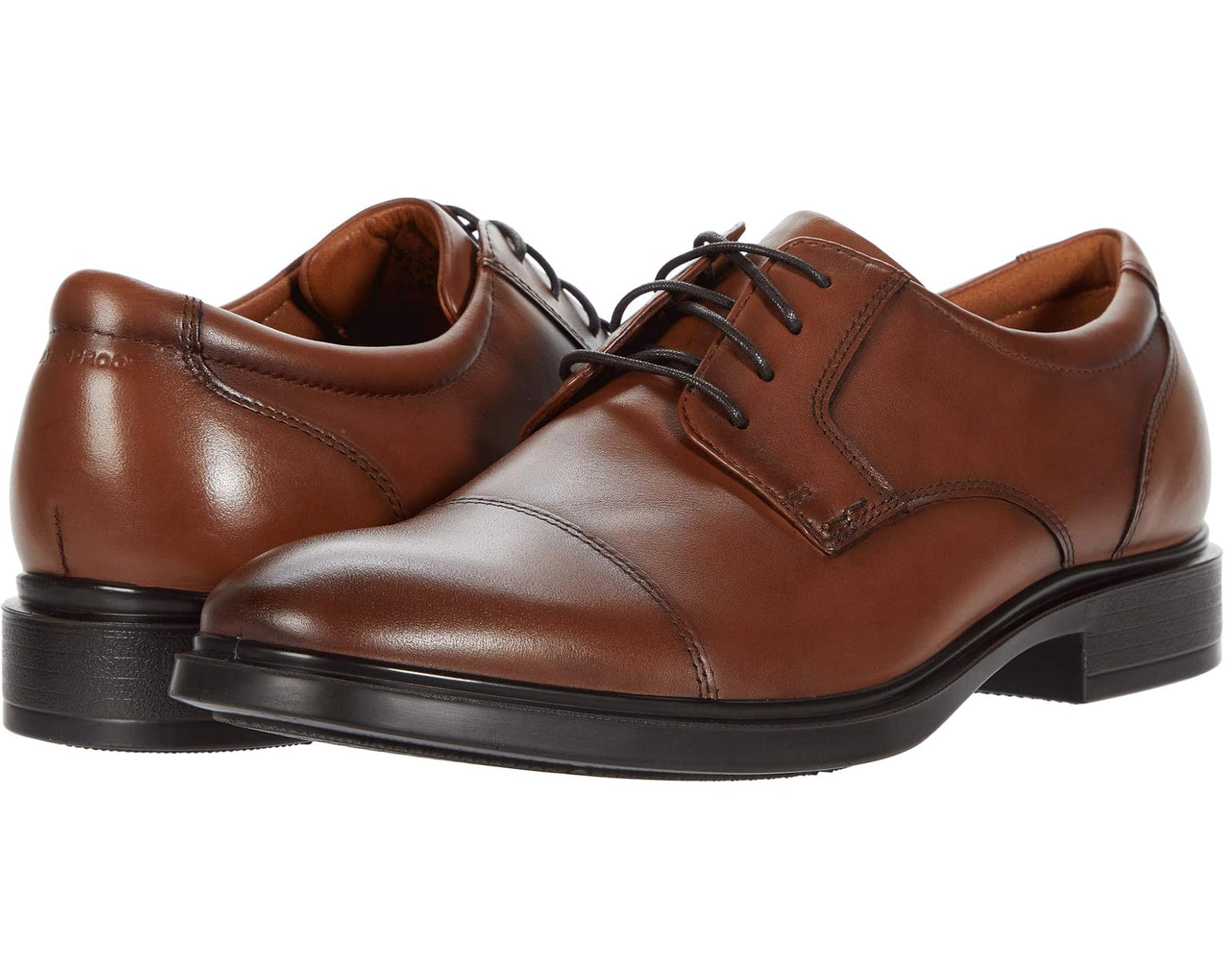 Men's Florsheim Forecast Waterproof Cap Toe Oxford Cognac Smooth