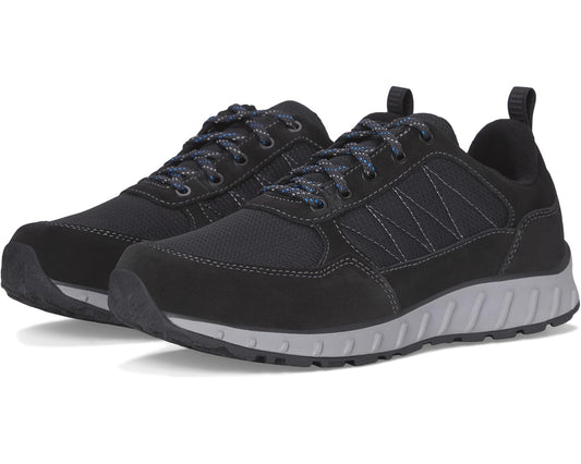 Men's L.L.Bean Snow Sneaker 5 Low Water Resistant Insulated Lace-Up Black/Black