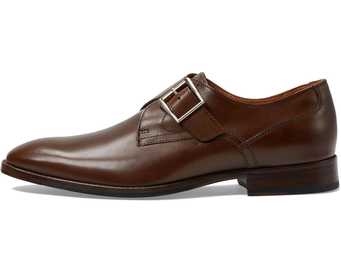 Men's Johnston & Murphy Richland Monk Strap Mahogany Full Grain