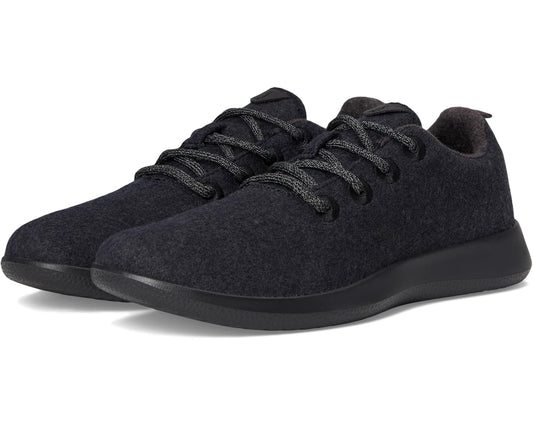 Men's Allbirds Wool Runner Natural Black (Black)