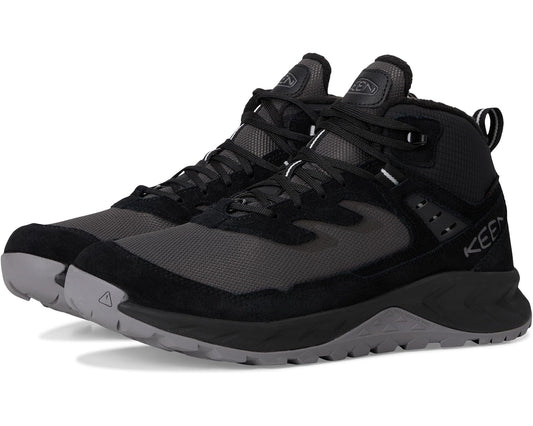 Men's KEEN Hightrail Polar Hiking Boots Black/Steel Grey