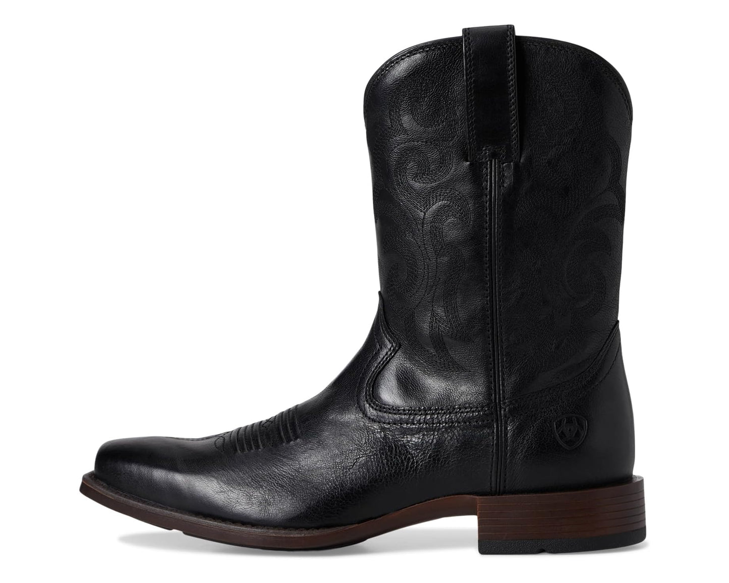 Men's Ariat Bodie Western Boots Iron Black