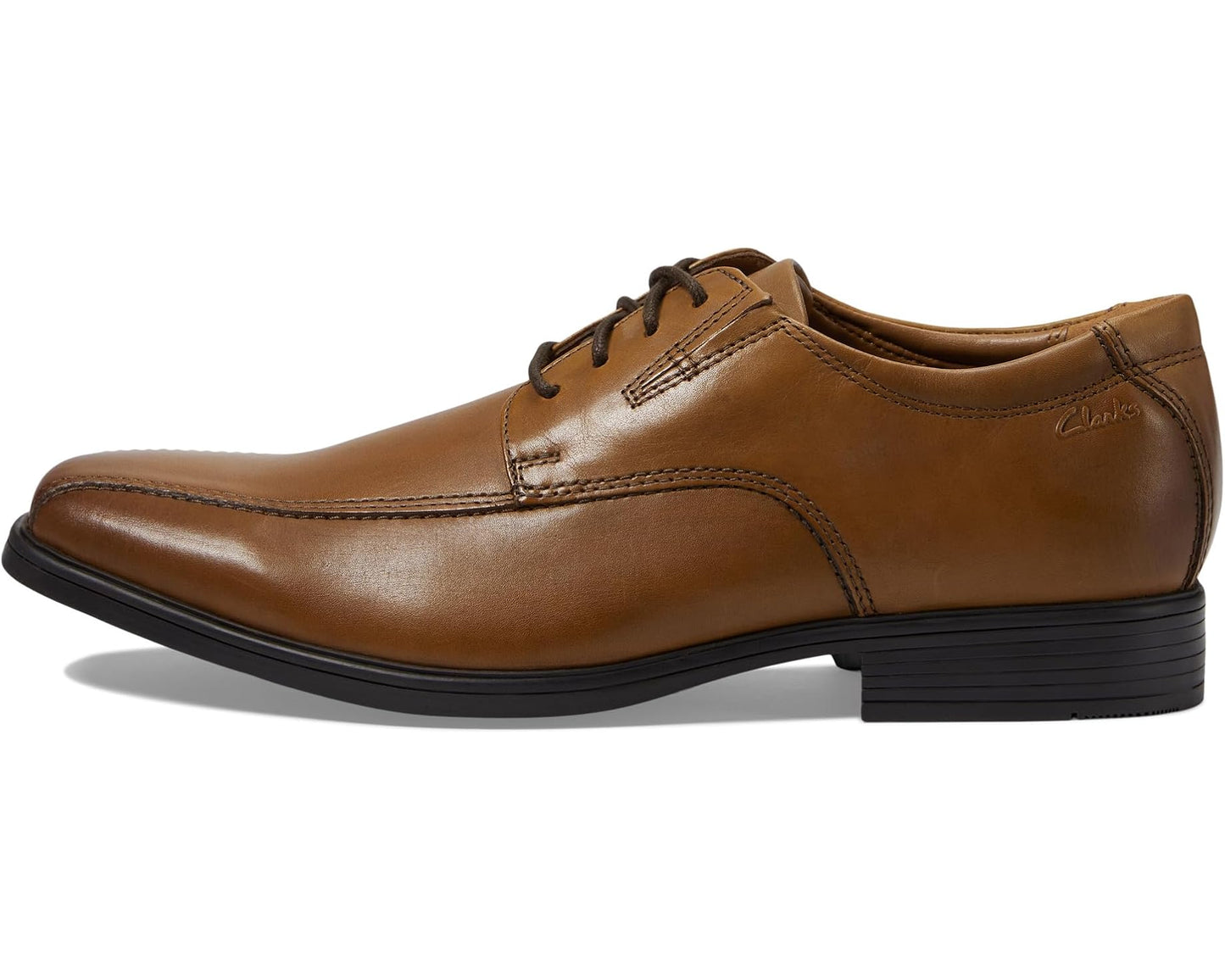 Men's Clarks Tilden Walk Dark Tan Leather