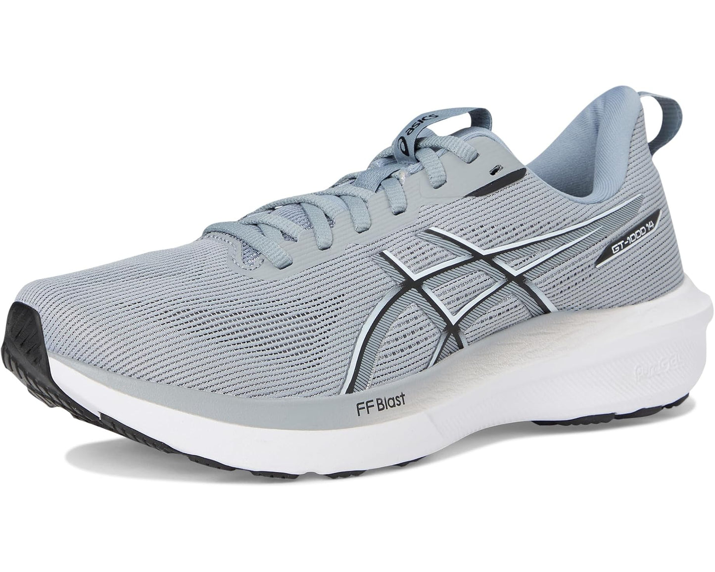 Men's ASICS GT-1000 14 Gravel/White
