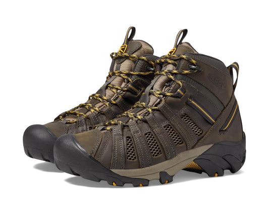 Men's KEEN Voyageur Mid Raven/Tawny Olive