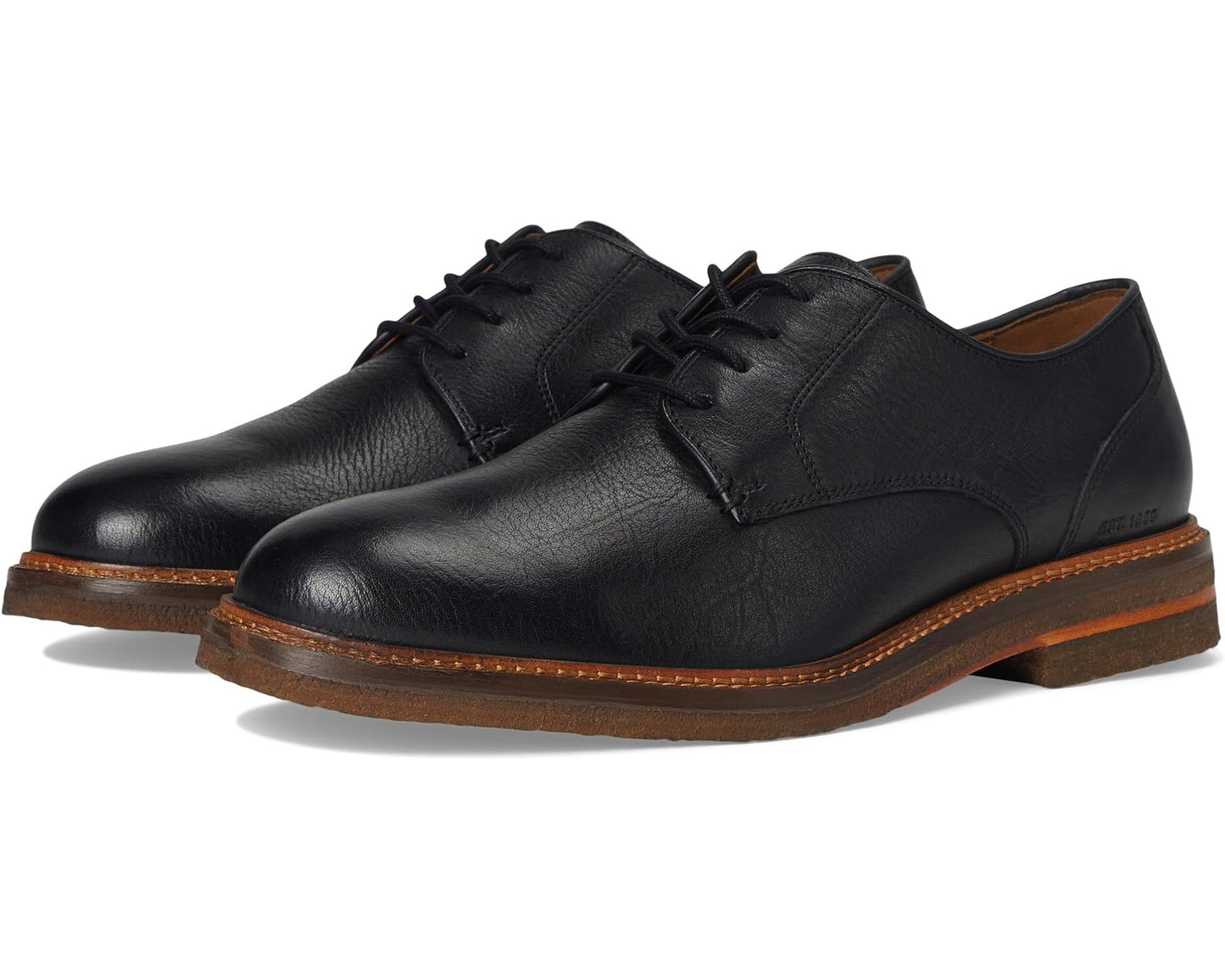 Men's Johnston & Murphy Calder Plain Toe Black Full Grain