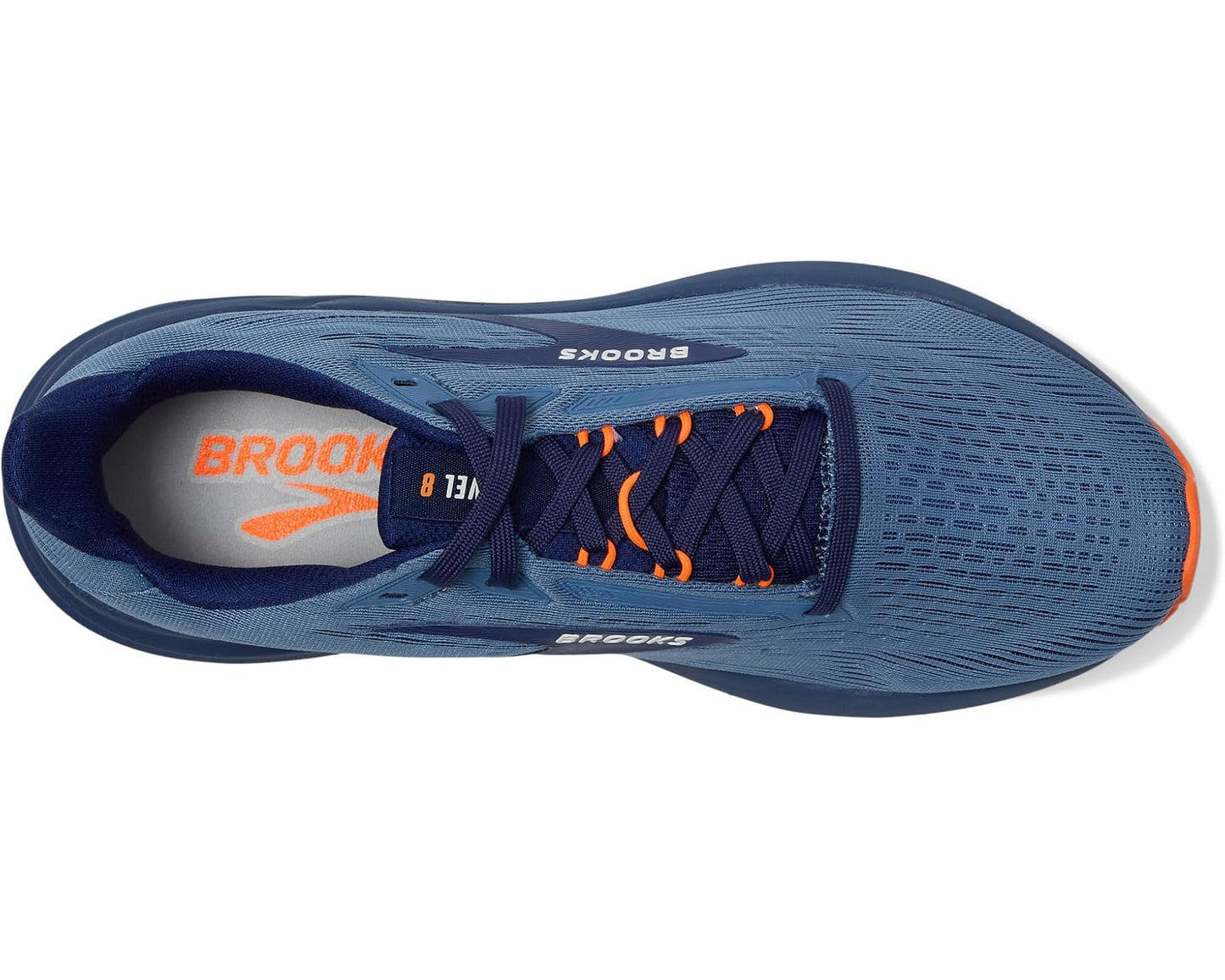Men's Brooks Revel 8 Blue/Blue/Orange