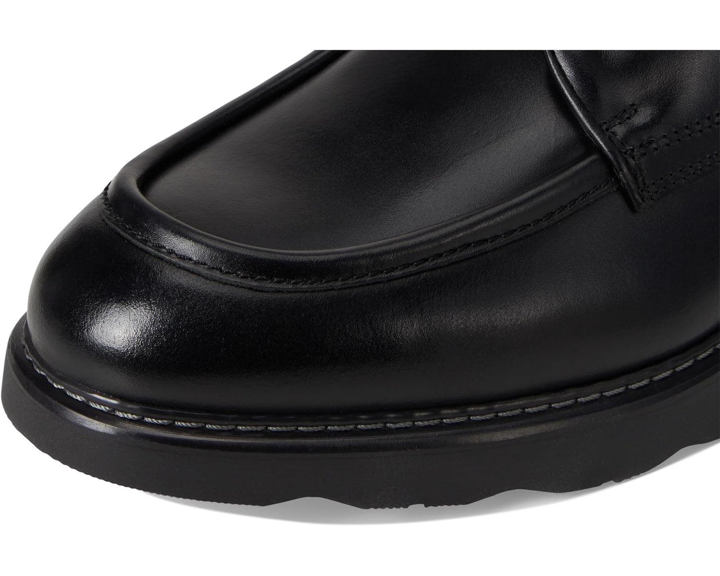 Men's Johnston & Murphy Collection Huxley Moc Toe Derby Black European Calfskin