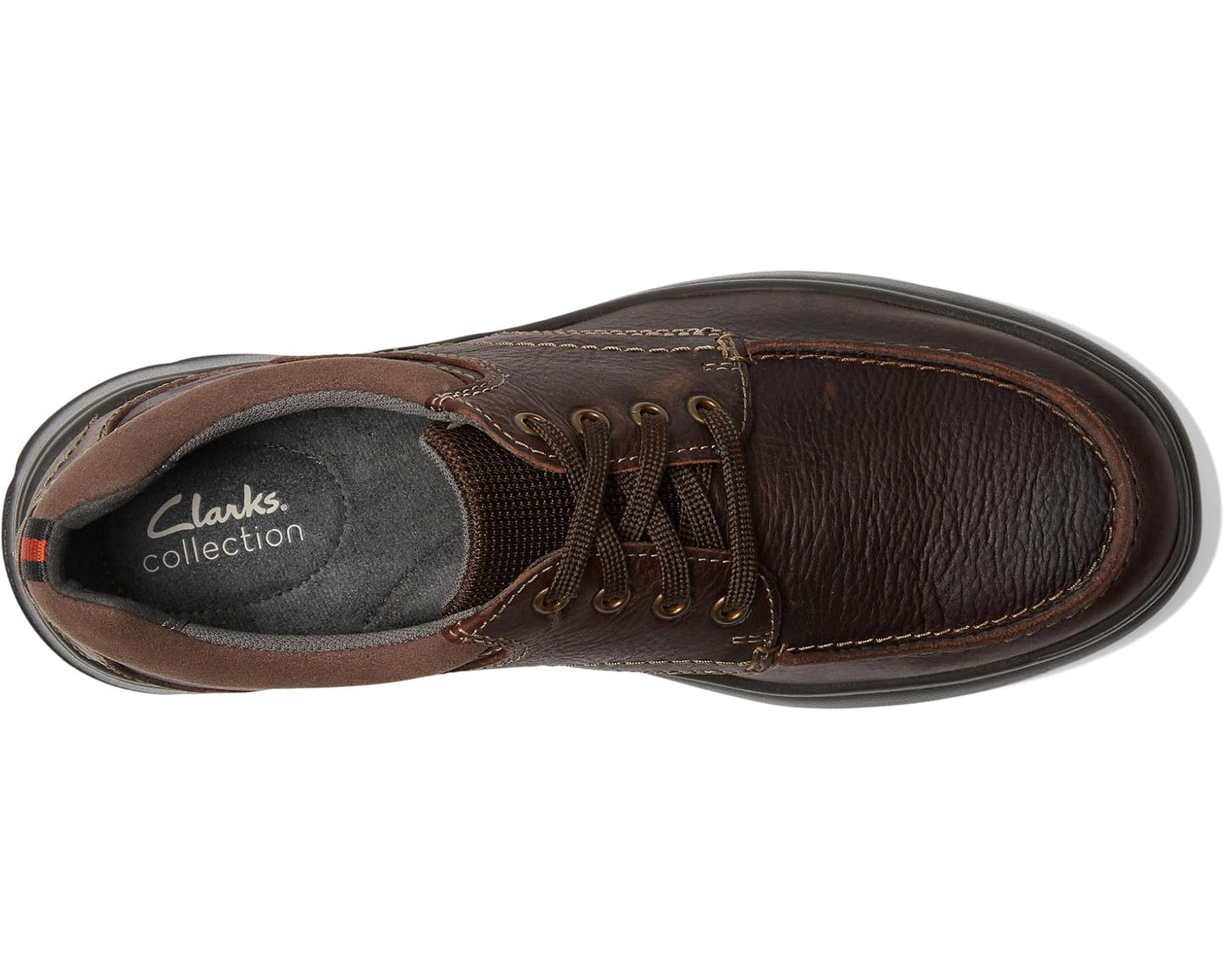 Men's Clarks Cotrell Edge Brown Oily Leather
