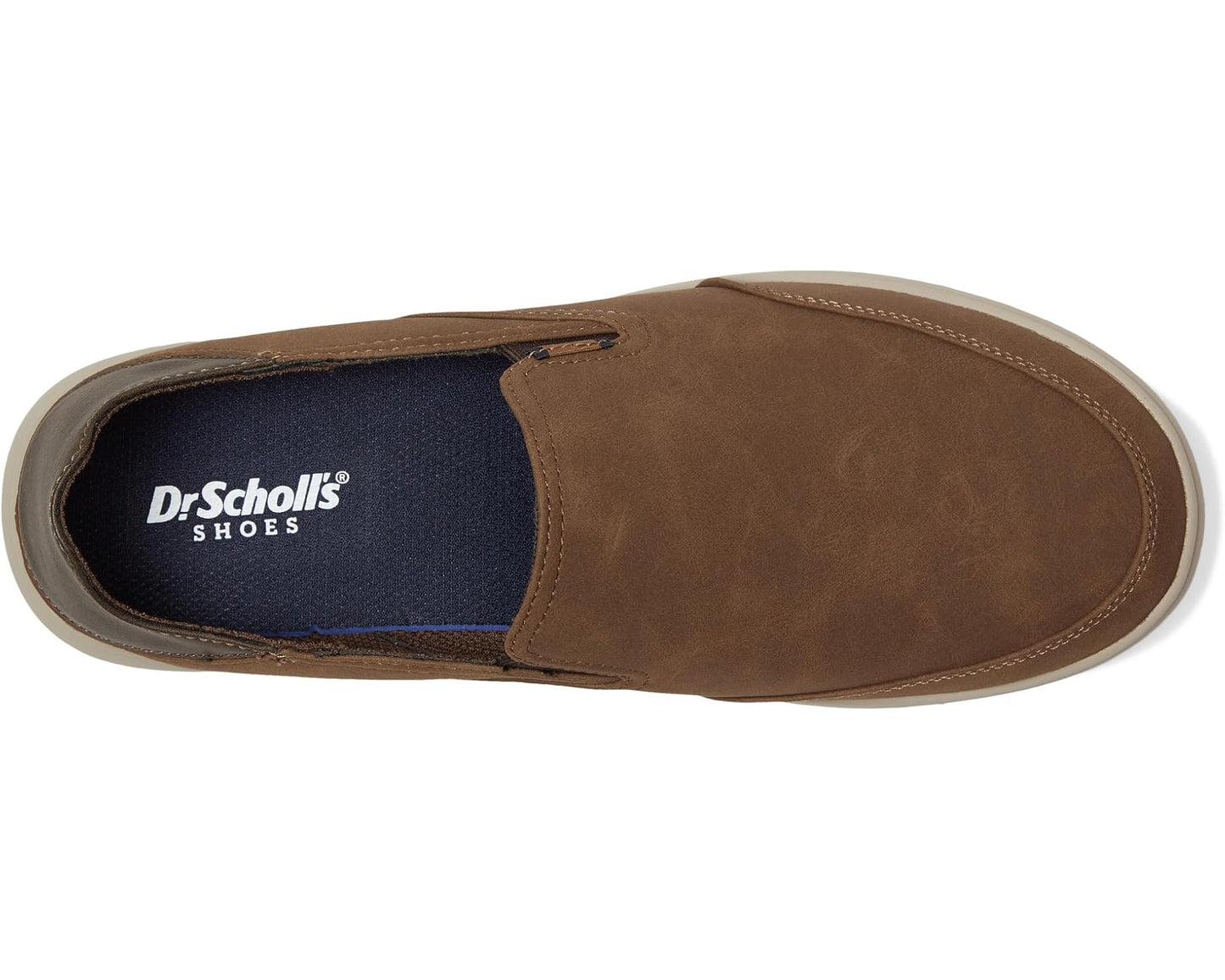 Men's Dr. Scholl's Easy Going Slip Slip On Shoes Dark Tan