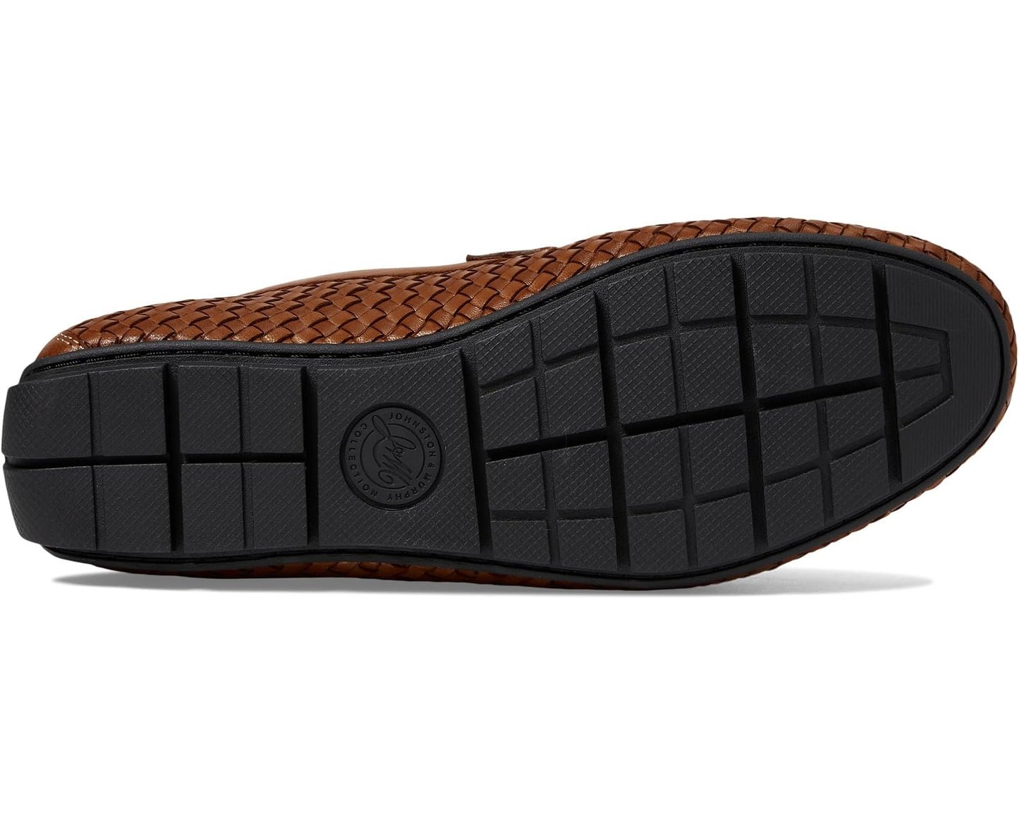 Men's Johnston & Murphy Collection Baldwin Woven Venetian Driver Tan