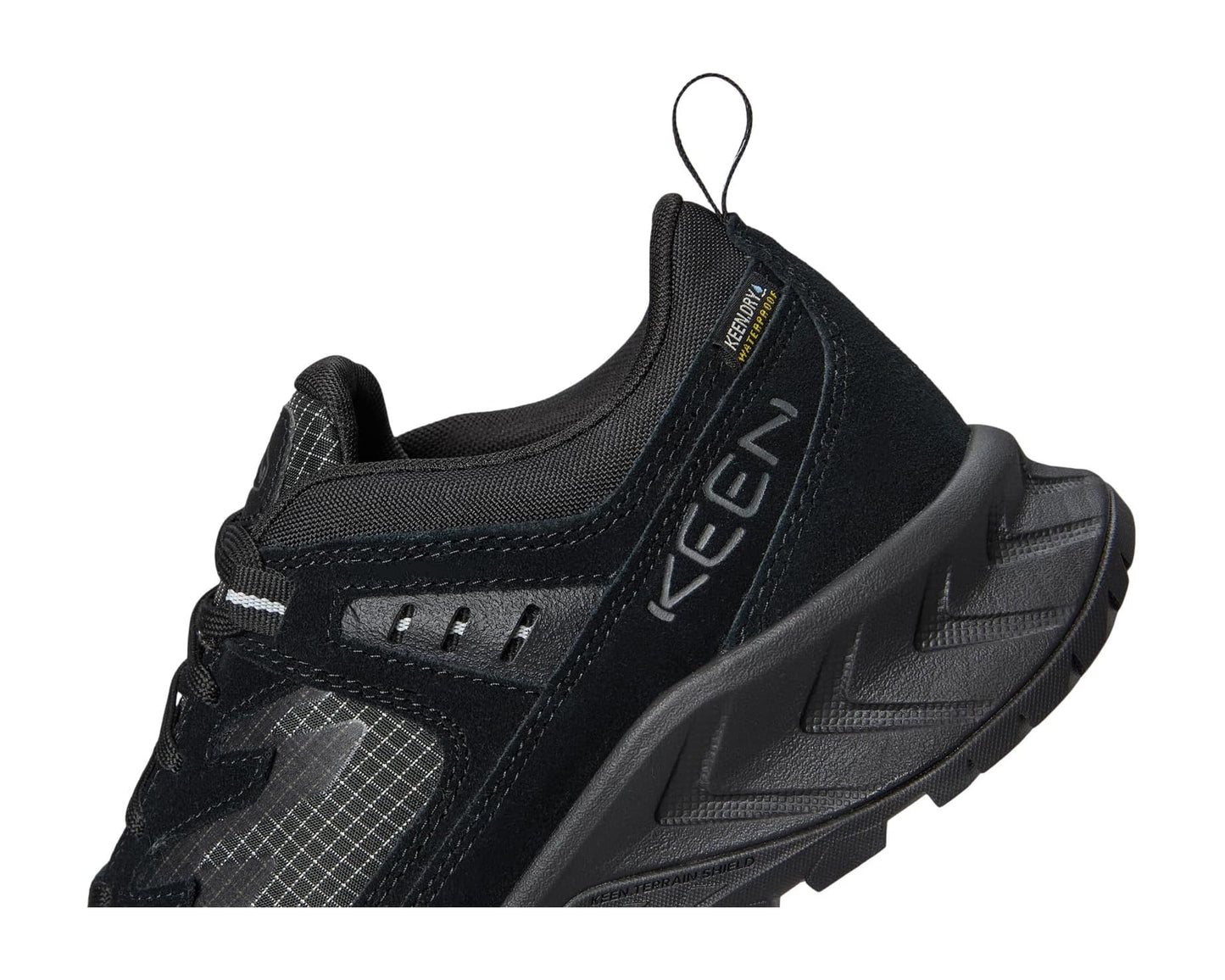 Men's KEEN Hightrail EXP Waterproof Hiking Shoes Black/Magnet
