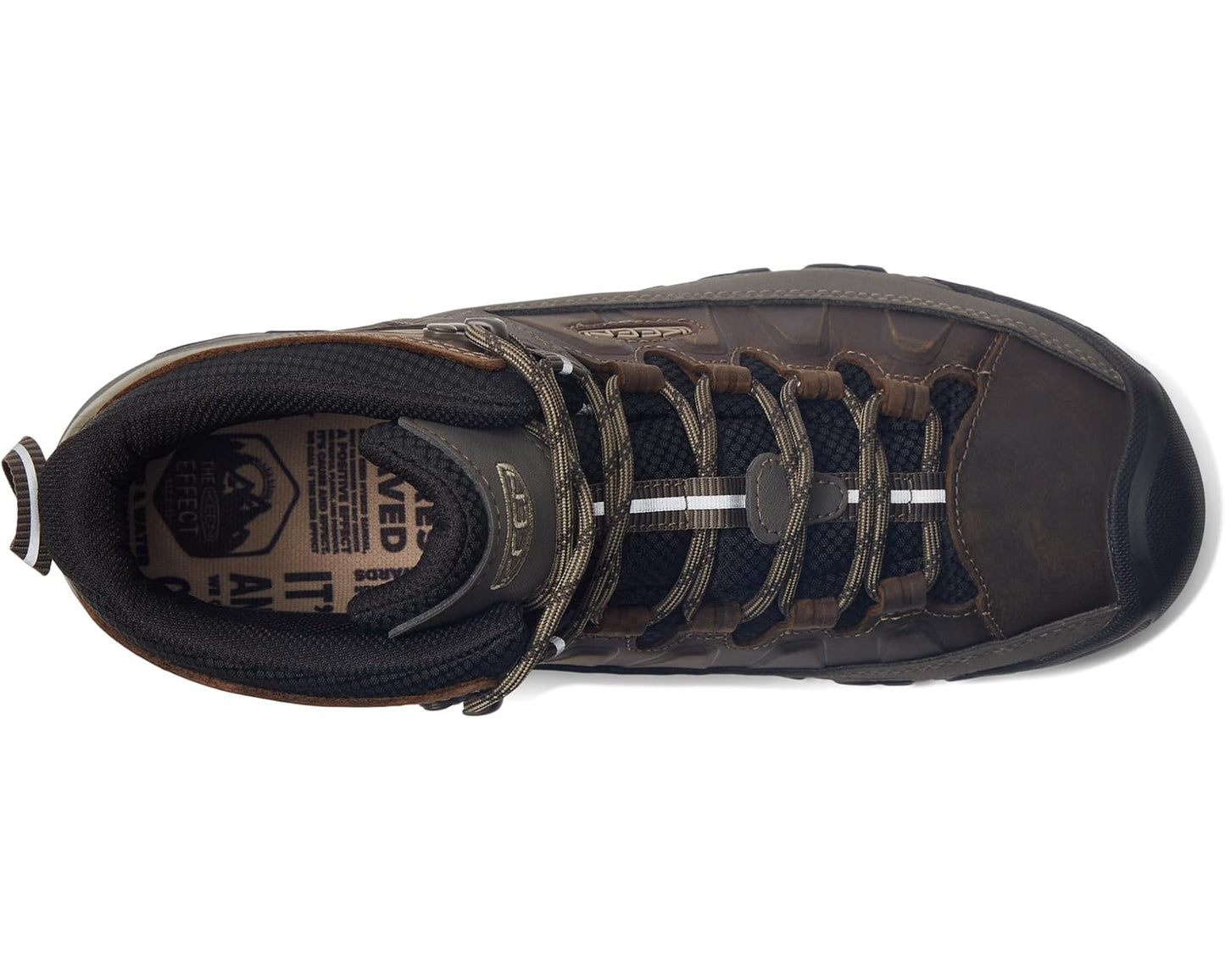 Men's KEEN Targhee III Mid Waterproof Bungee Cord/Black