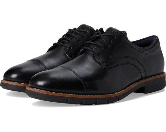 Men's Cole Haan Flexgrand360 Cap Toe Oxfords Black/Natural