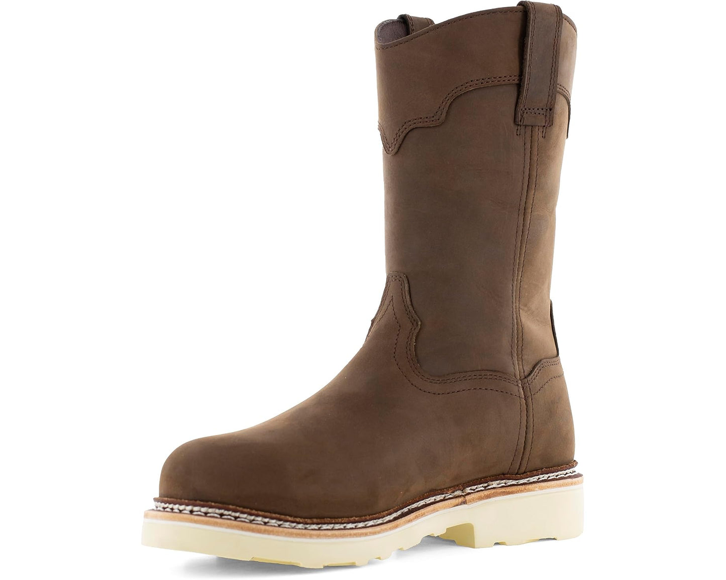 Men's Frye The Safety-Crafted Wellington Boots Dark Brown