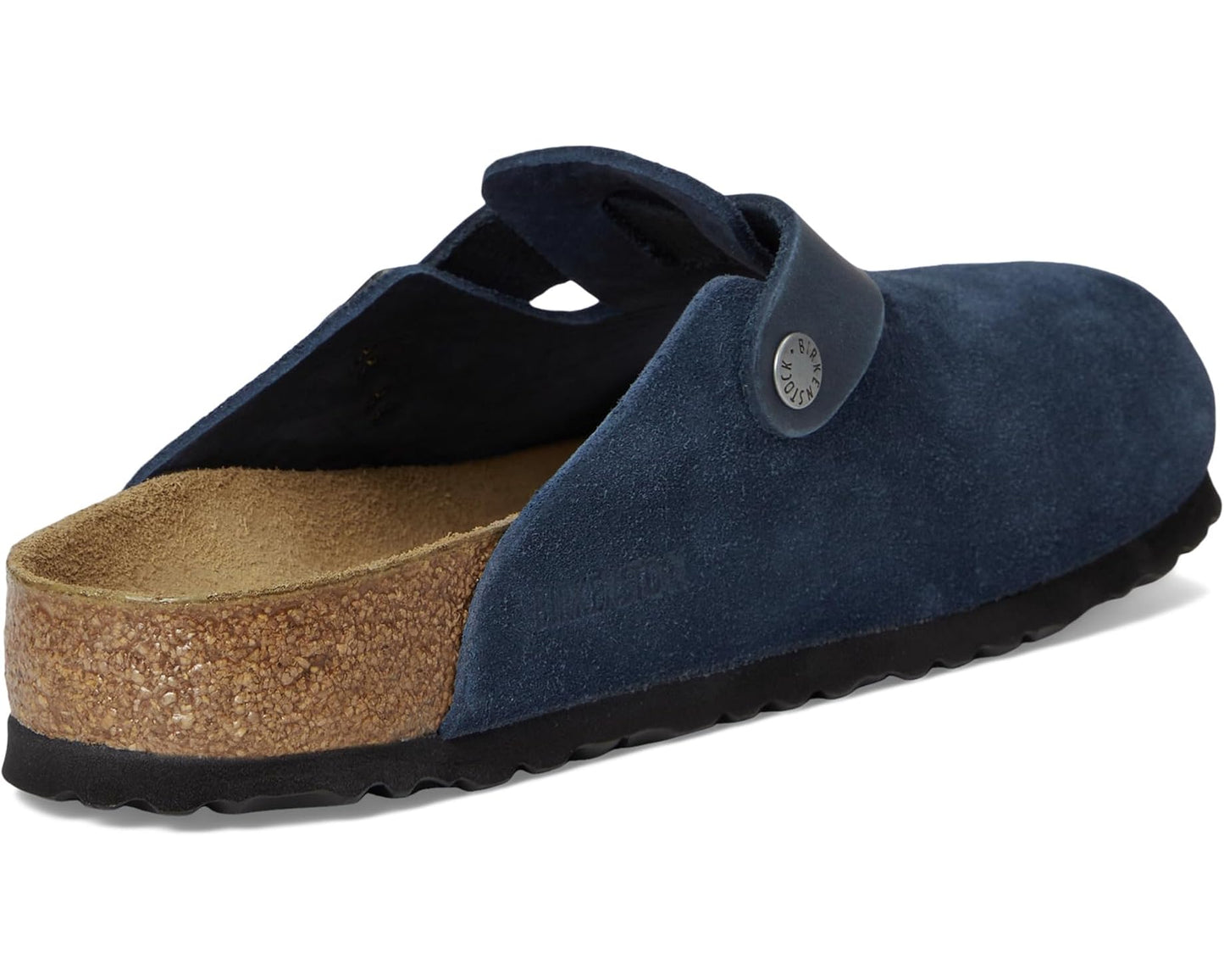Men's Birkenstock Boston - Suede/Oiled Leather New Navy