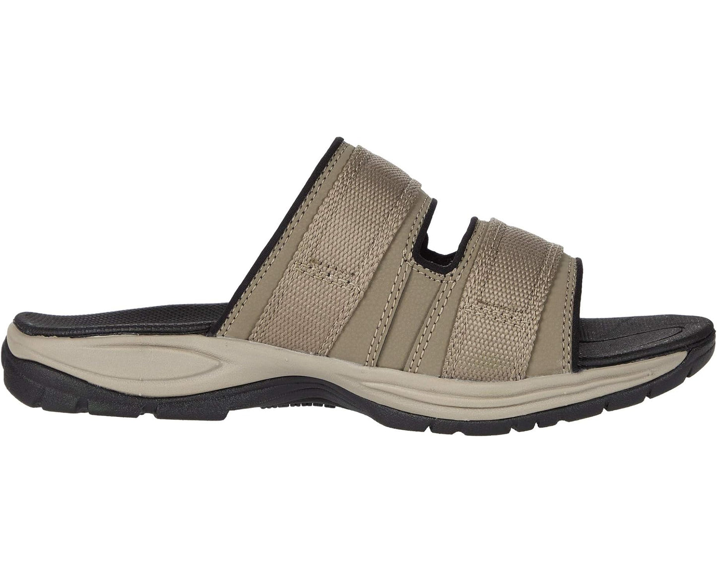 Men's Dunham Newport Slide Water Friendly Taupe Grey