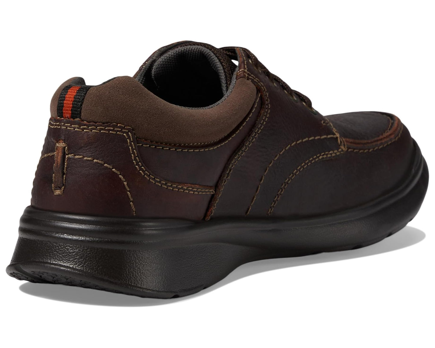 Men's Clarks Cotrell Edge Brown Oily Leather