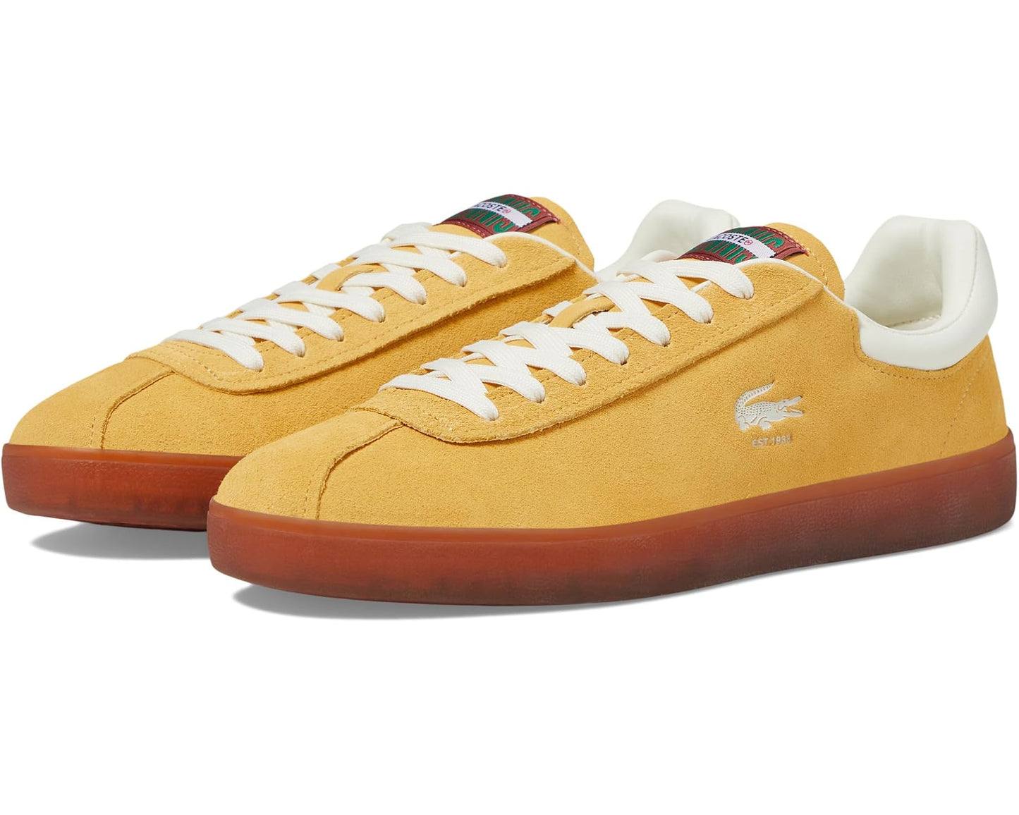 Men's Lacoste Baseshot Sneakers Yellow/Gum