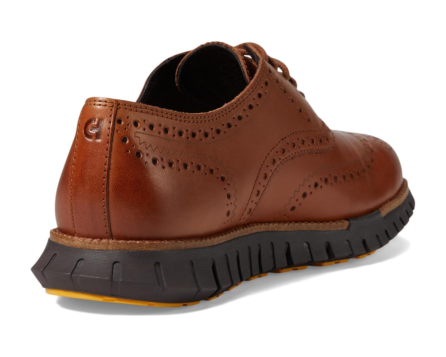 Men's Cole Haan Zerogrand Remastered Wing Tip Oxford Unlined British Tan/Java