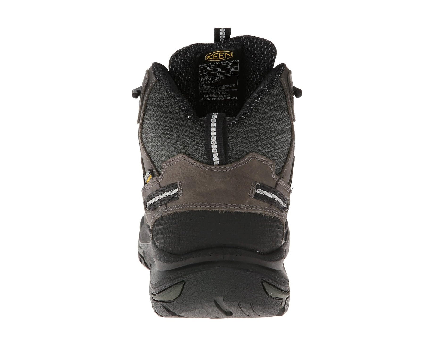 Men's KEEN Utility Braddock Mid Waterproof (Steel Toe) Gargoyle/Forest Night