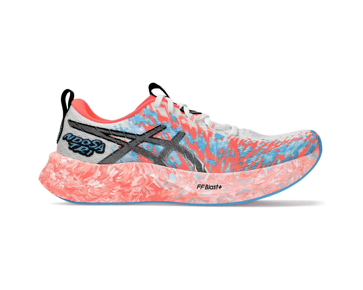 Men's ASICS Noosa Tri 16 White/Sunrise Red