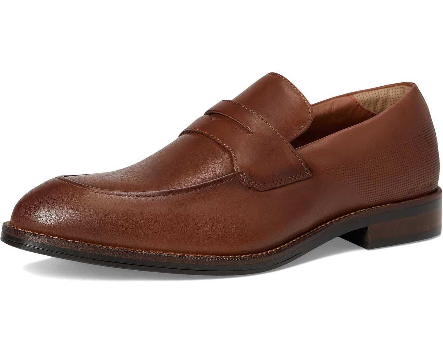 Men's Johnston & Murphy Xc Copley Penny Cognac Waterproof Full Grain