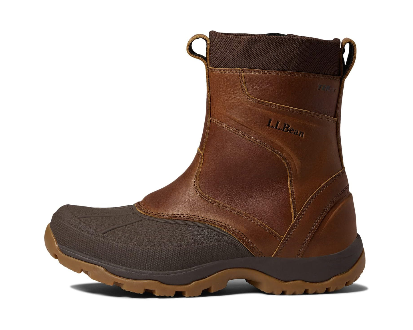 Men's L.L.Bean Storm Chaser Boots 5 Pull-On Zip Oakwood