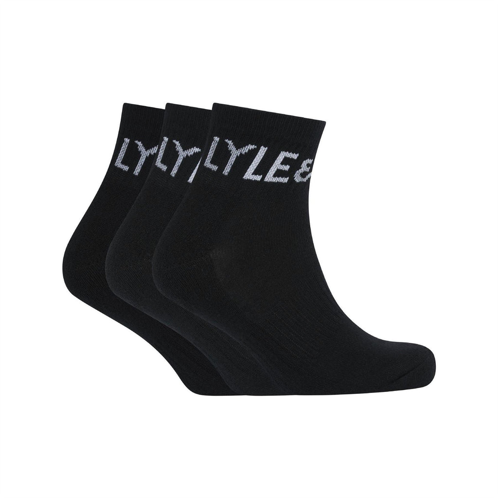 Lyle And Scott 3 Pack Sammy Trainer Socks