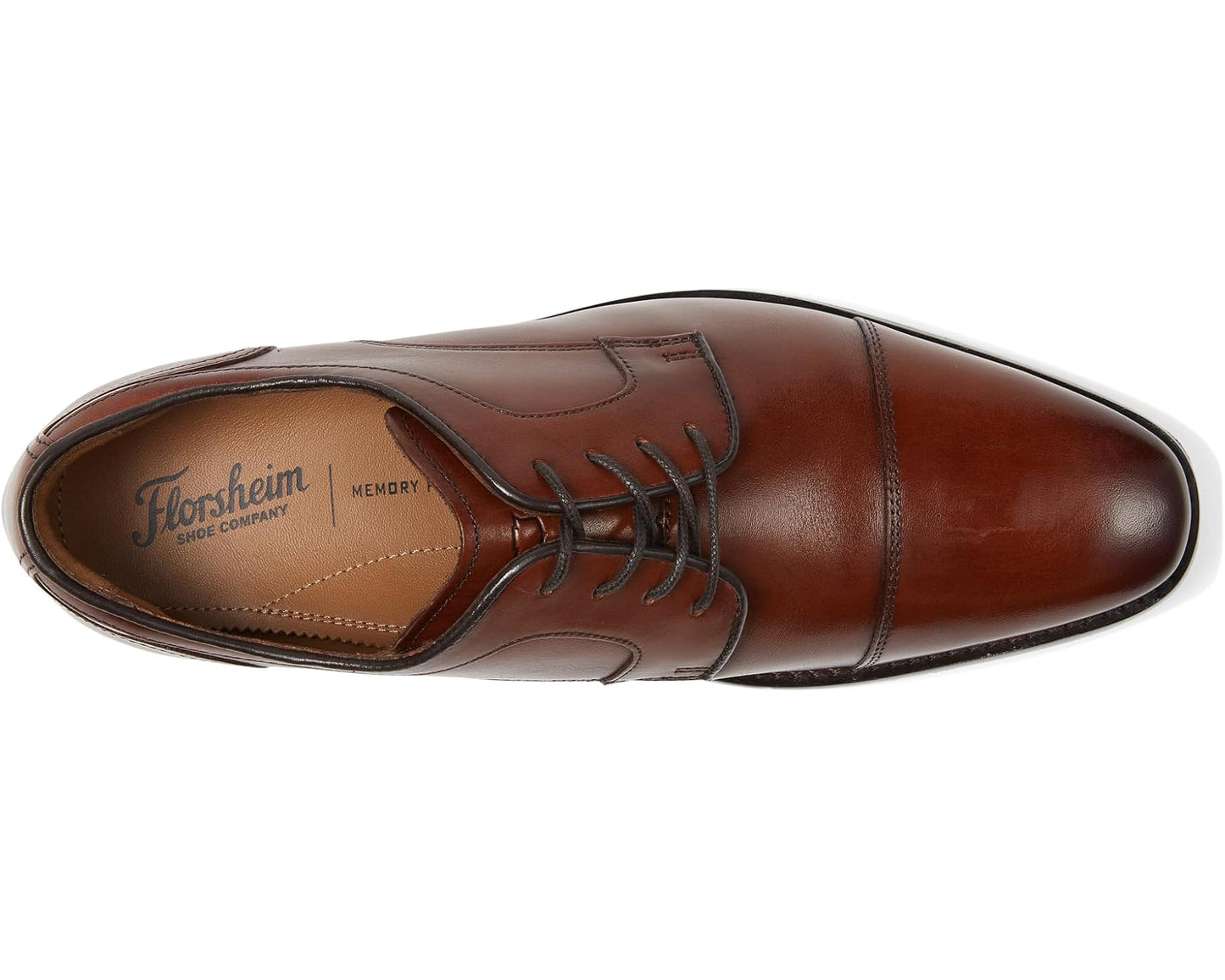 Men's Florsheim Conetta Cap Toe Oxford Cognac