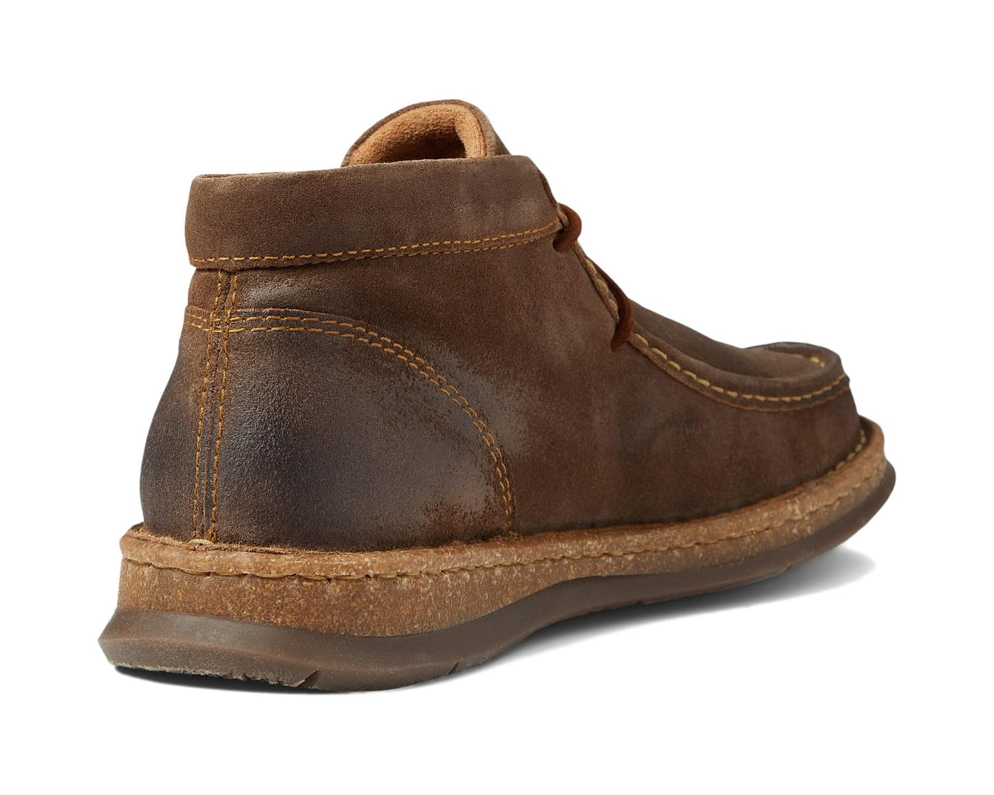 Men's Born Brock Taupe Distressed Leather