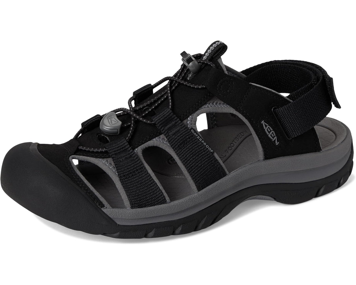 Men's KEEN Rapids H2 Black/Steel Grey