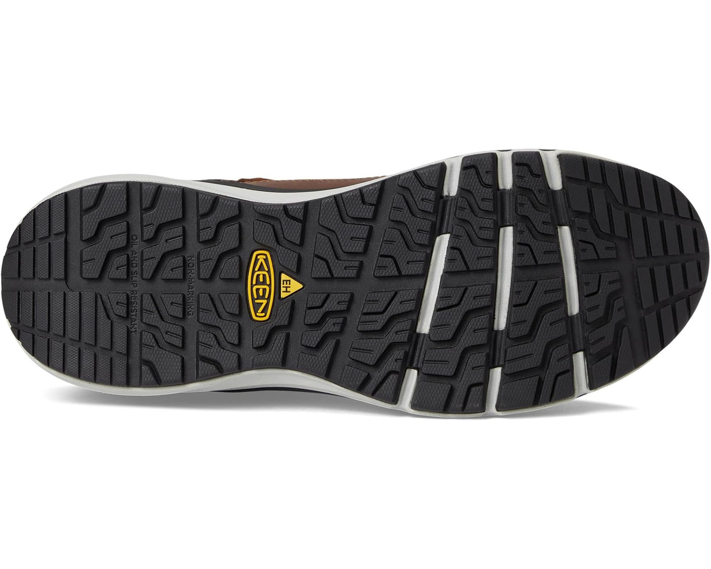 Men's KEEN Utility Red Hook Mid Waterproof (Comp Toe) Tobacco/Black