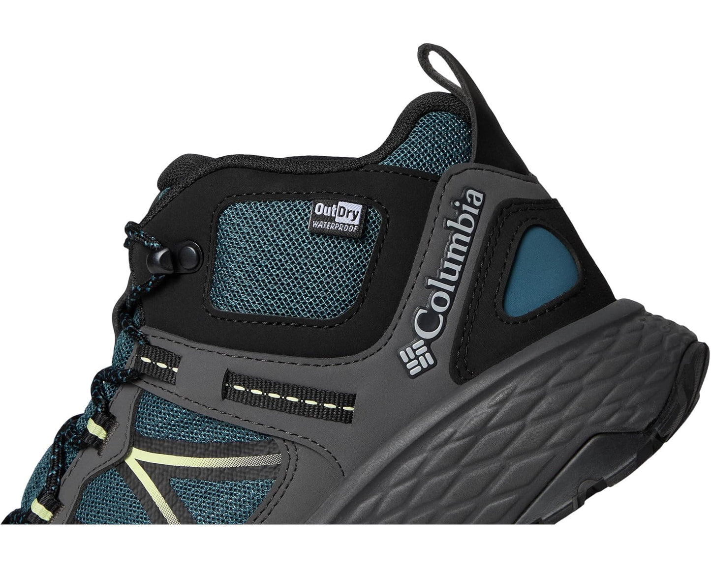 Men's Columbia Peakfreak Rush Mid Outdry Everblue/Citron Haze