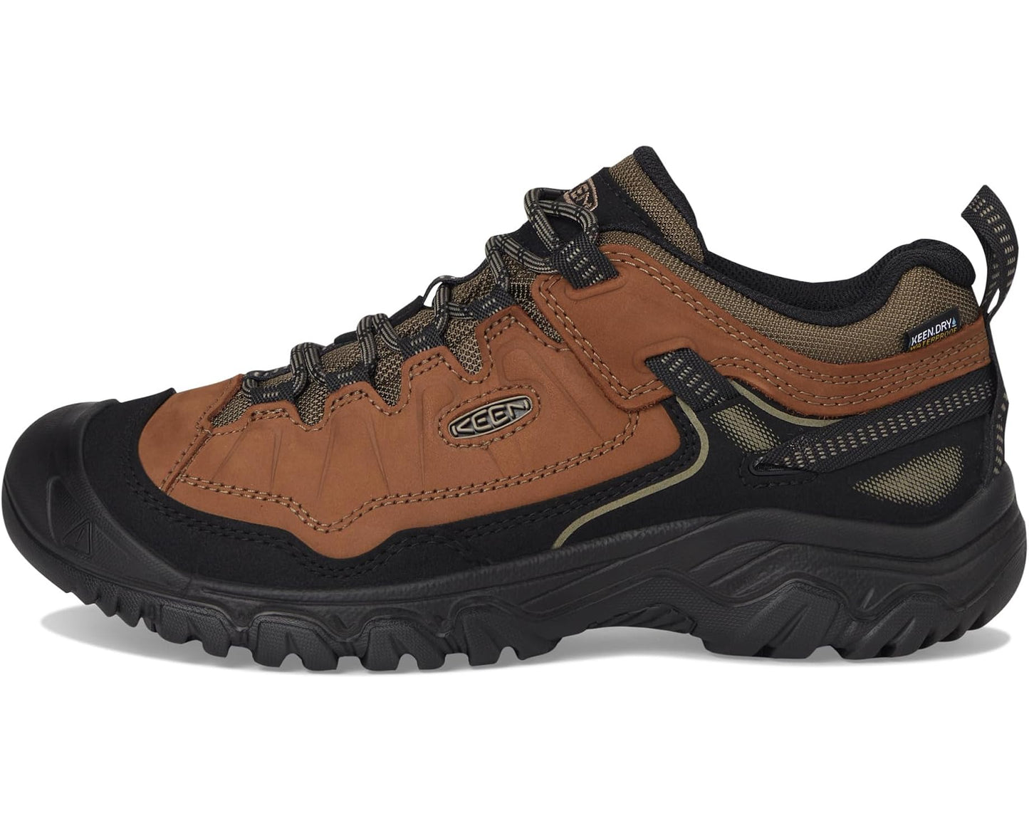 Men's KEEN Targhee IV Mid WP Bison/Black
