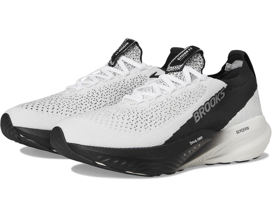 Men's Brooks Glycerin StealthFit 22 White/Grey/Black
