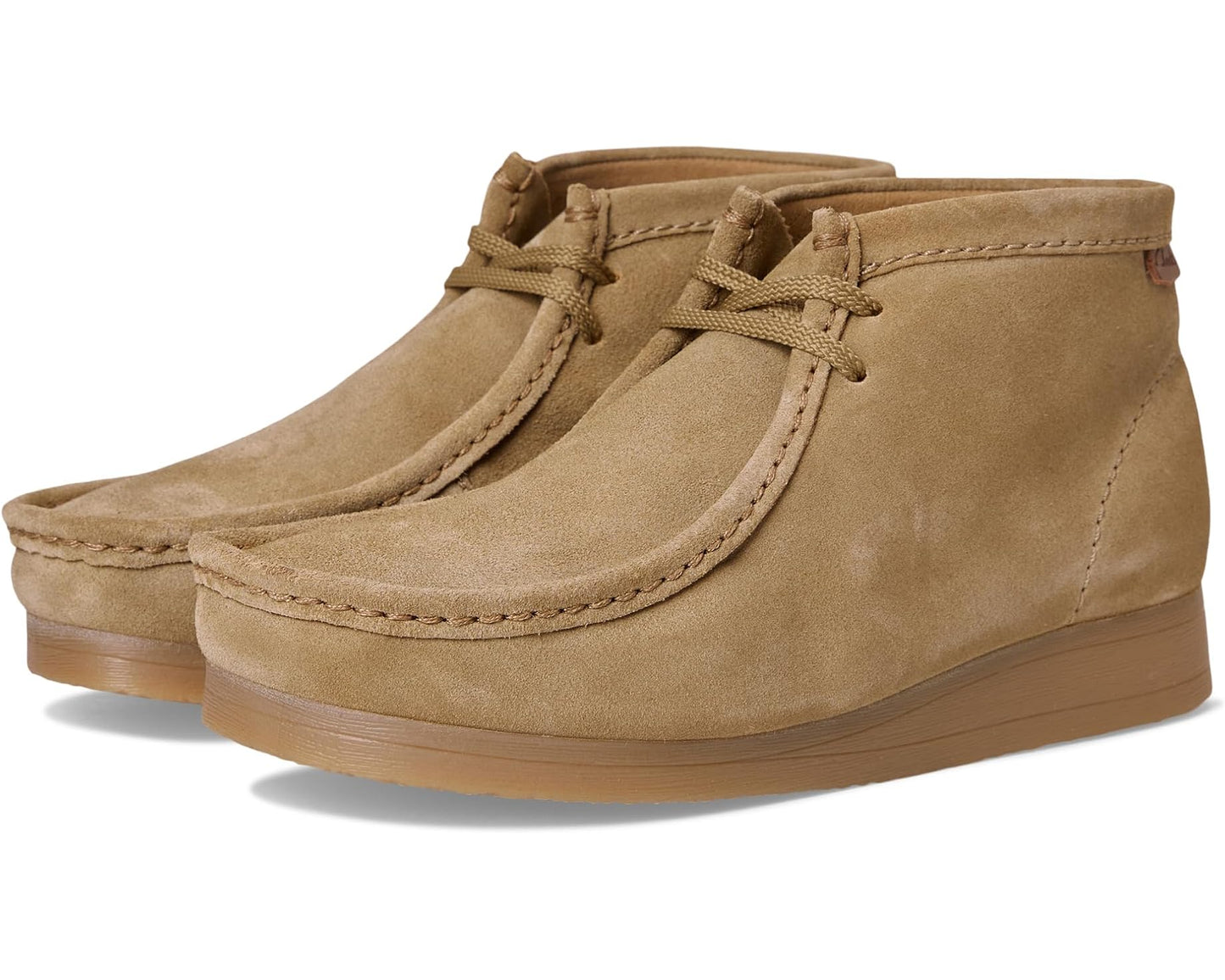 Men's Clarks Wallaston Boot Dark Sand Suede