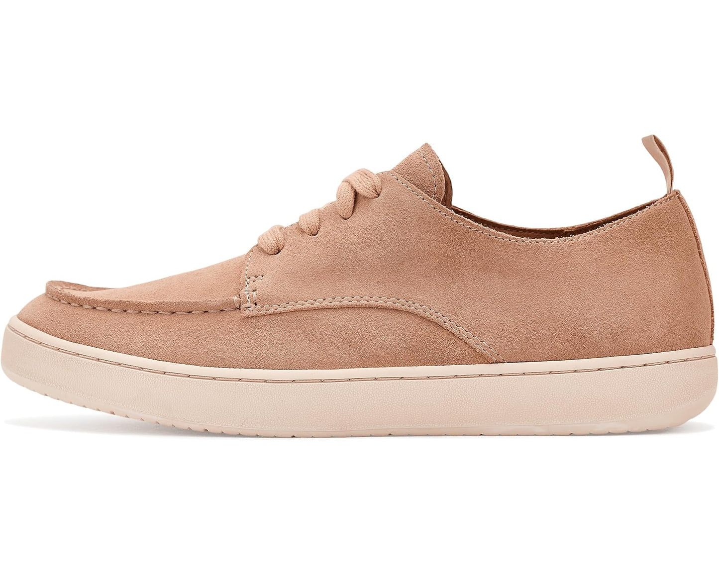 Men's FitFlop Craft-Q Suede Lace-Up Moc Derby Loafers Faded Sand