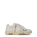 Off White Mens Slim Low Calfskin Leather Trainers