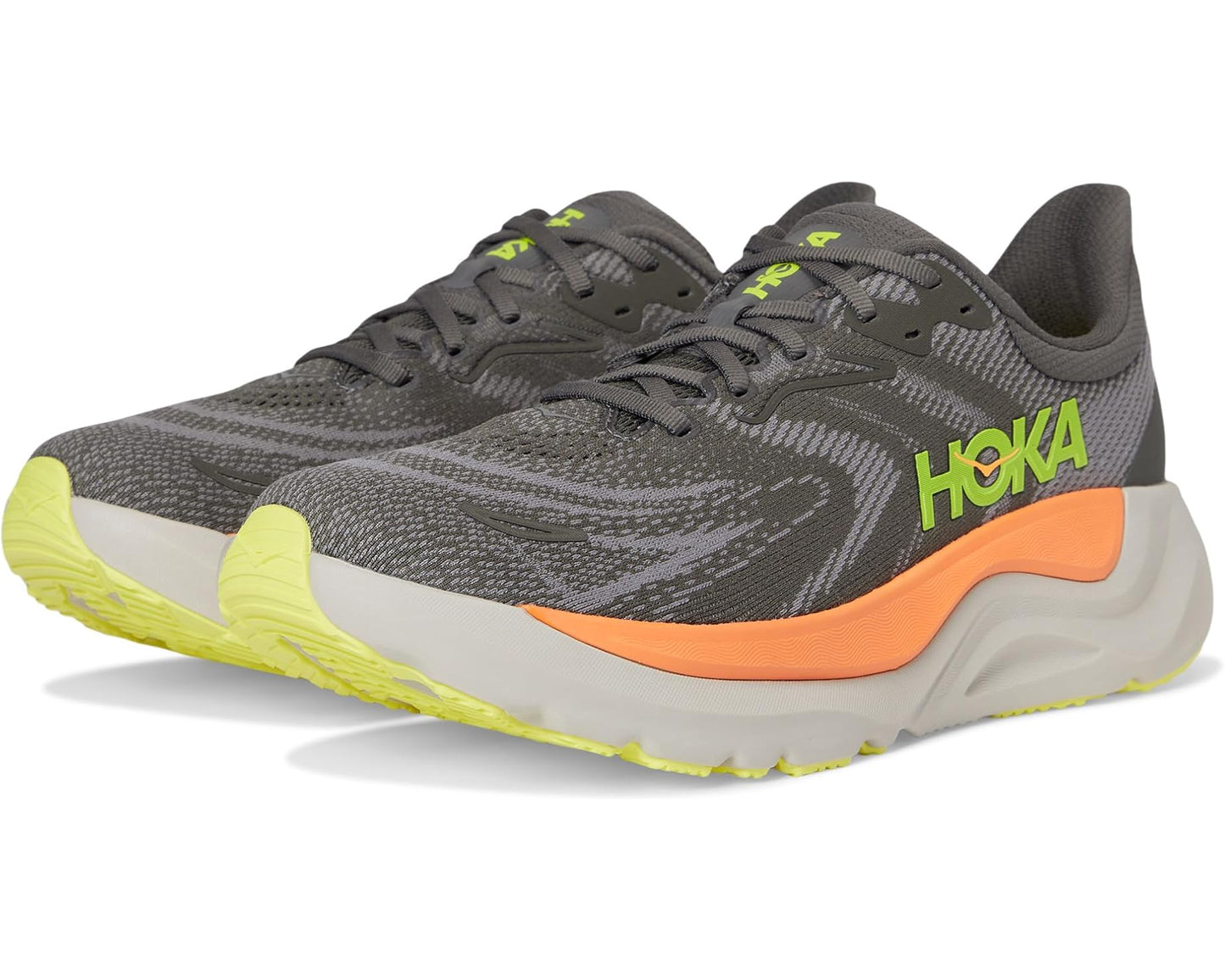 Men's Hoka Arahi 8 Asphalt/Gravel