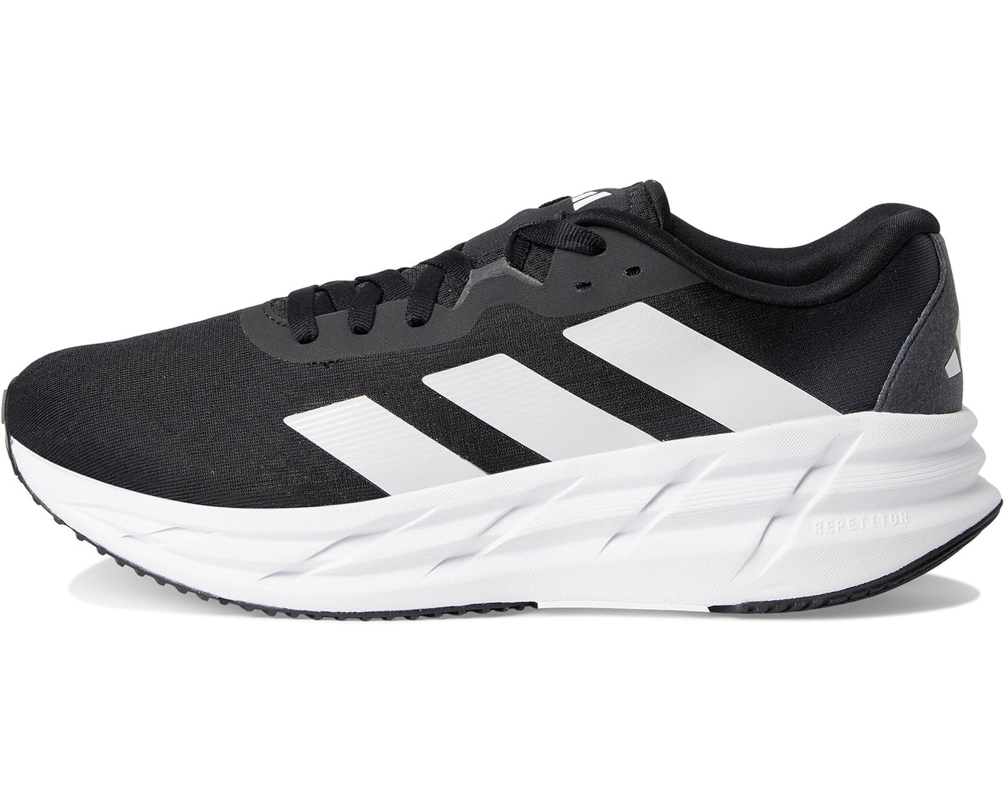 Men's adidas Adistar 3 Running Shoes Black/White/Grey