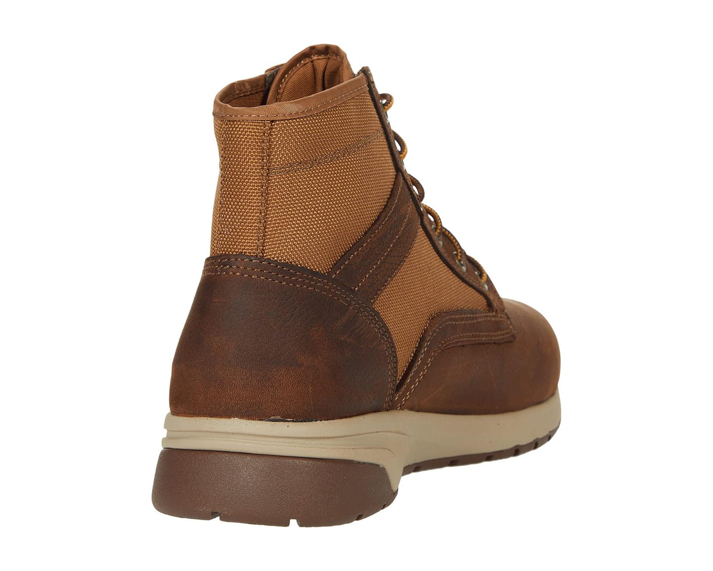 Men's Carhartt Force 5 Lightweight Sneaker Boots Nano Comp Toe Brown Leather/Tan Duck