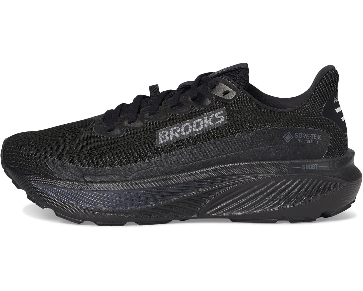 Men's Brooks Ghost 17 GTX® Black/Black/Ebony