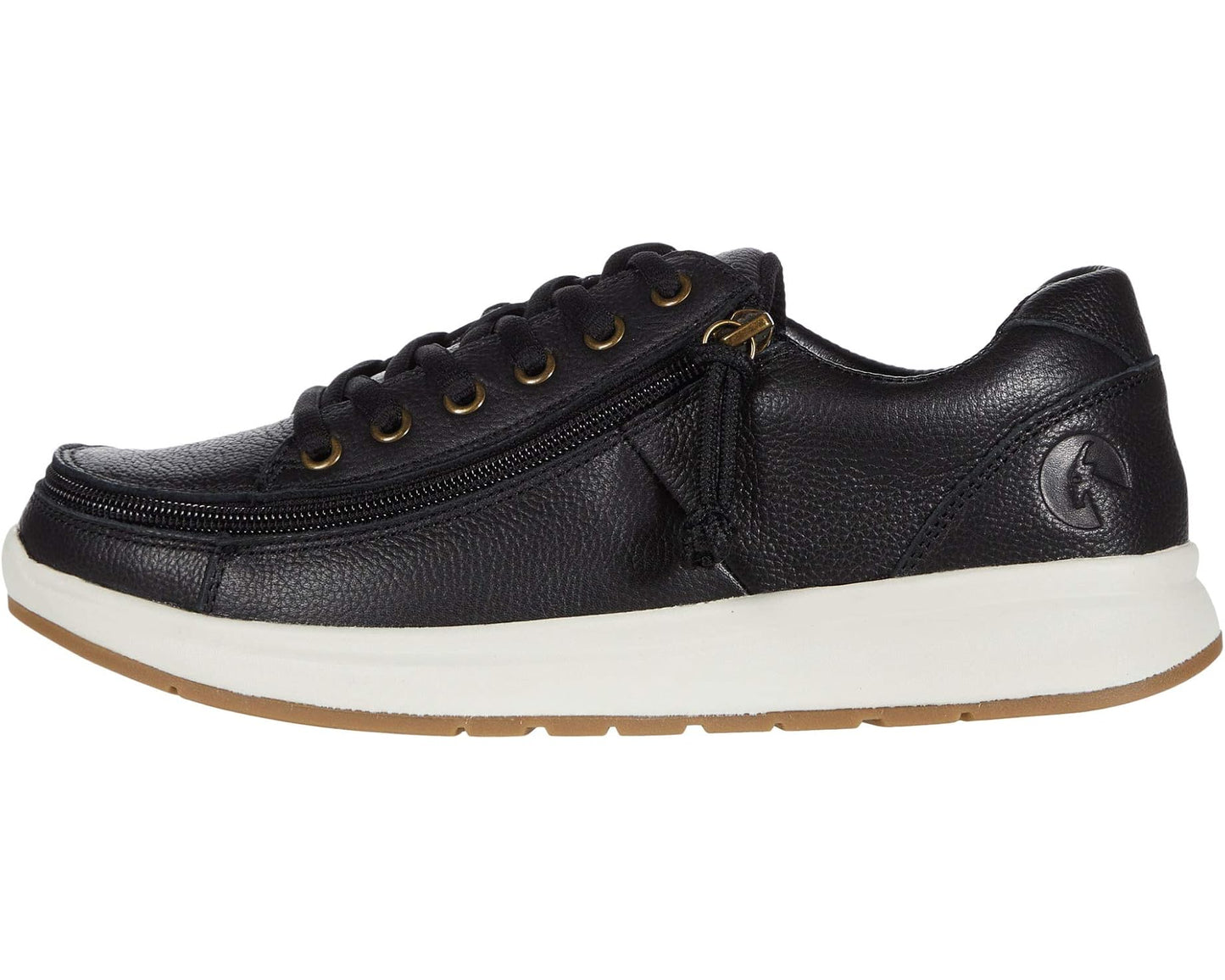 Men's BILLY Footwear Comfort Leather Lo Black/White