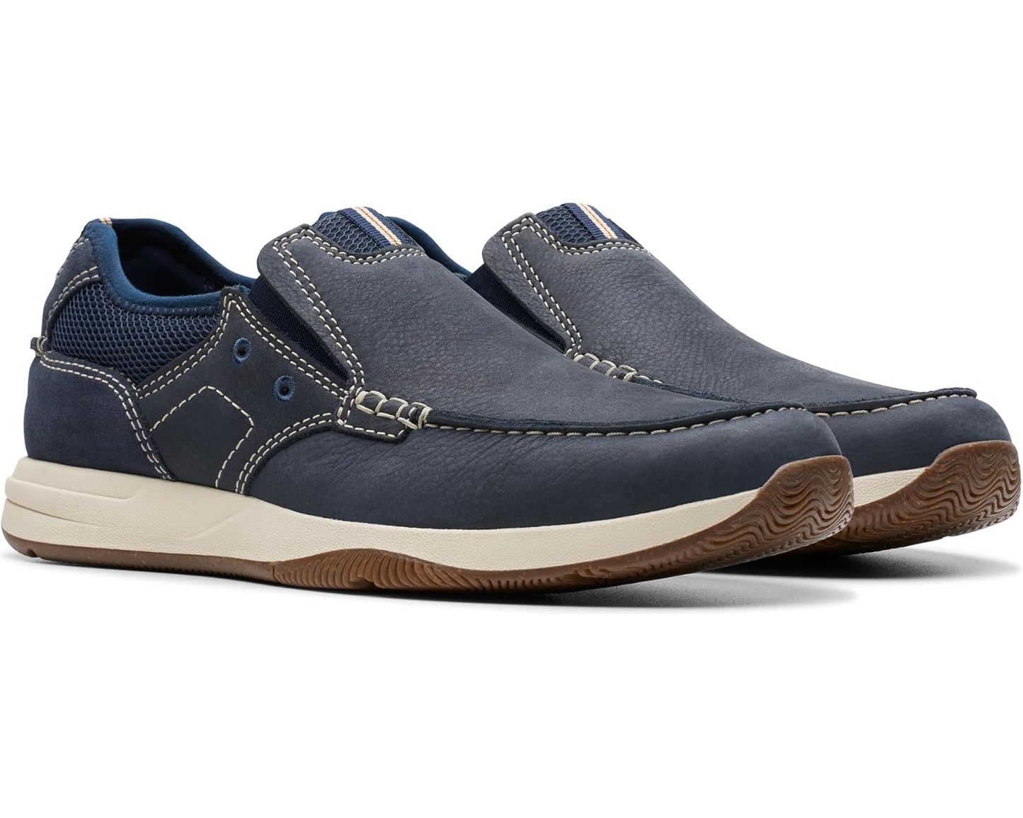 Men's Clarks Sailview Step Navy Nubuck